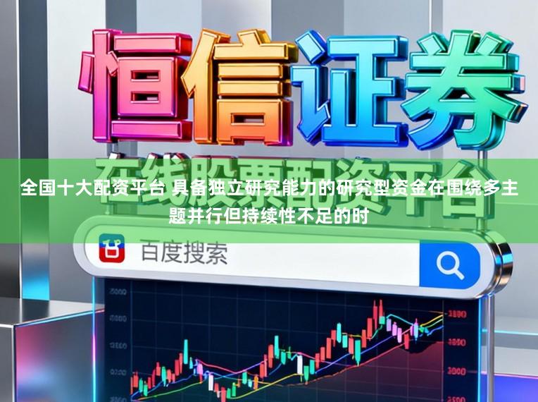 全国十大配资平台 具备独立研究能力的研究型资金在围绕多主题并行但持续性不足的时