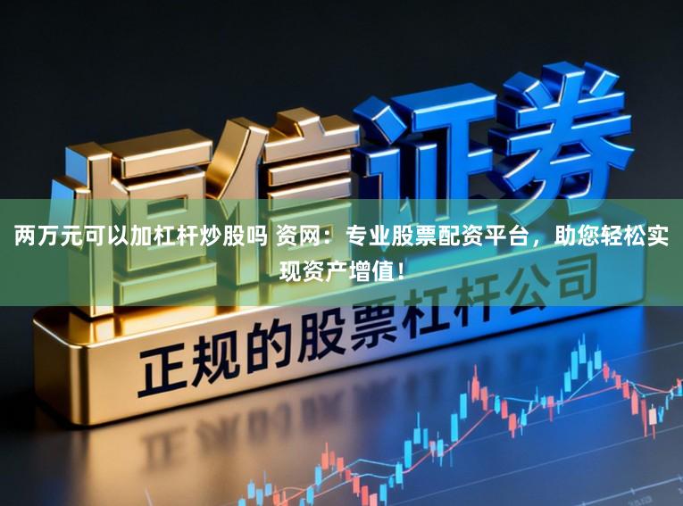 两万元可以加杠杆炒股吗 资网：专业股票配资平台，助您轻松实现资产增值！