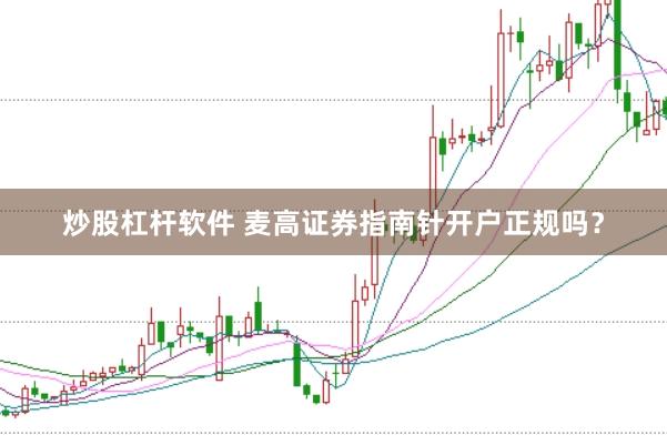 炒股杠杆软件 麦高证券指南针开户正规吗？