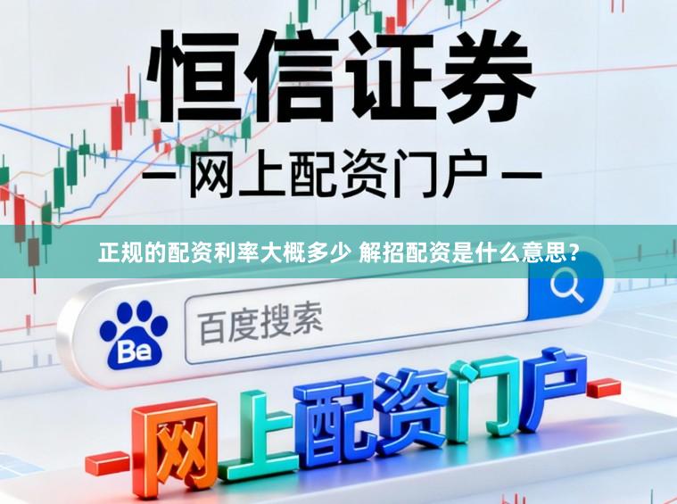 正规的配资利率大概多少 解招配资是什么意思?